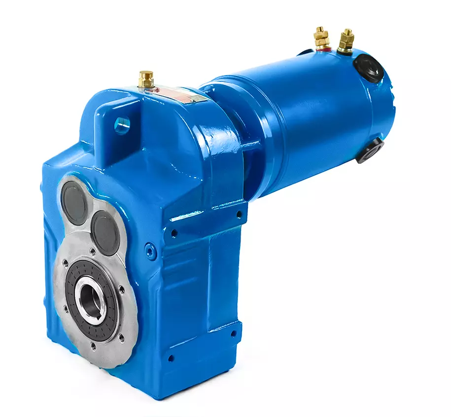 DV173-DC250-2-0,35 kW-32 rpm Rinnakkaisakselinen vaihdemoottori
