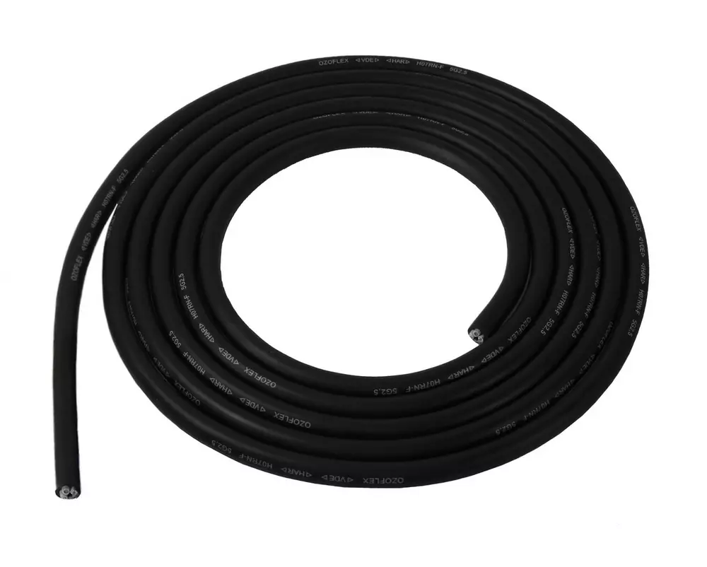 Joustava moottorin liitäntäkaapeli 4 x 2,5 mm²
