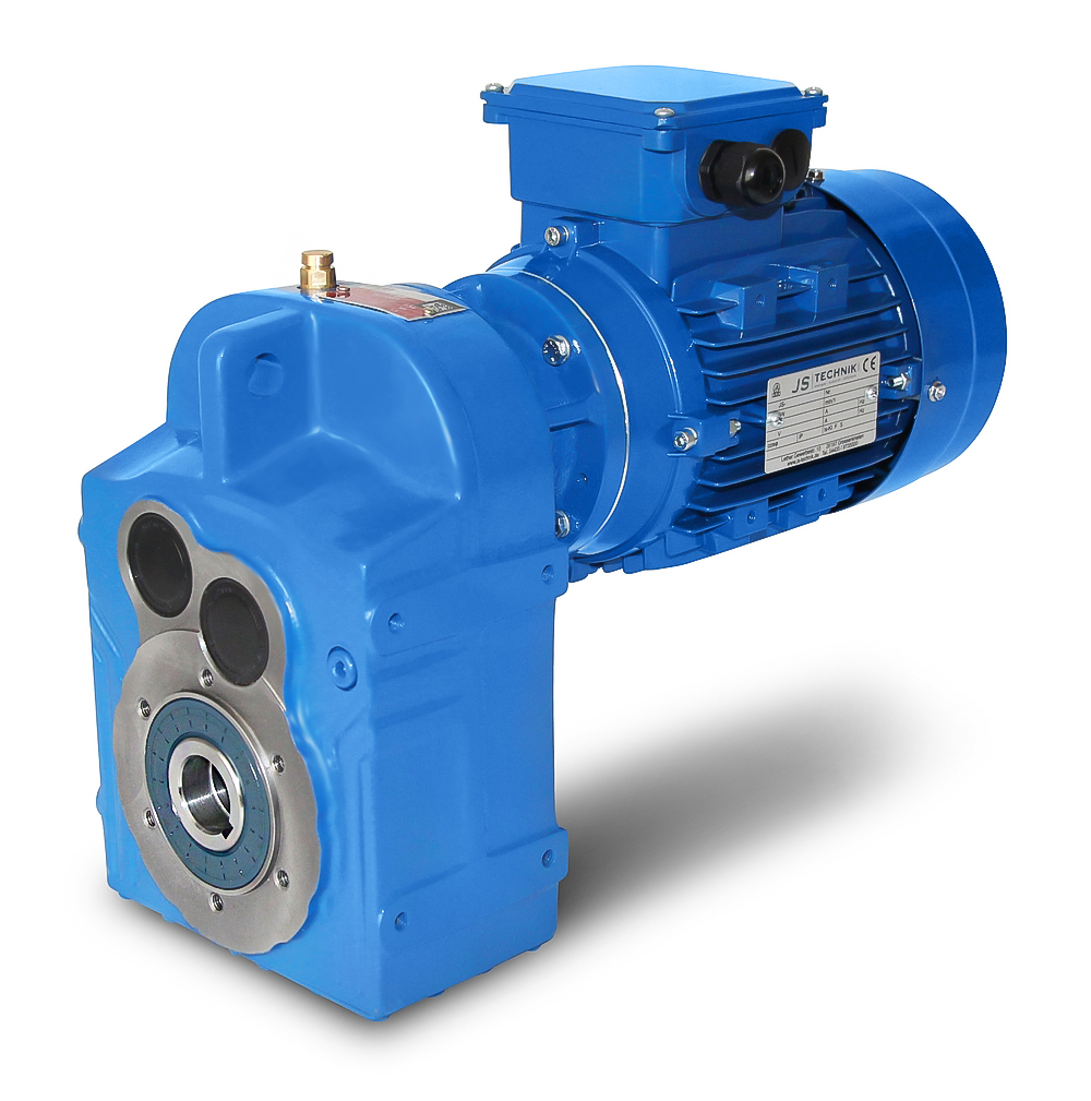 DV373-90S-4-1,1 kW-44 rpm Rinnakkaisakselinen vaihdemoottori