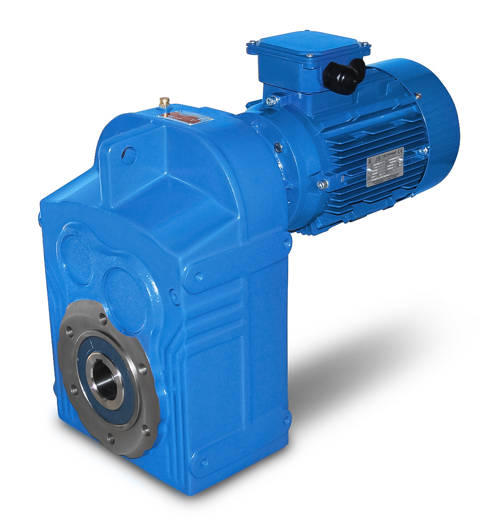 DV973-280-4-75 kW-37 rpm Rinnakkaisakselinen vaihdemoottori