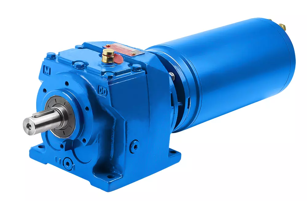 MV003-DC250-2, 24V, 0,35kW, 204 rpm, IP66, kierukkavaihteinen moottori