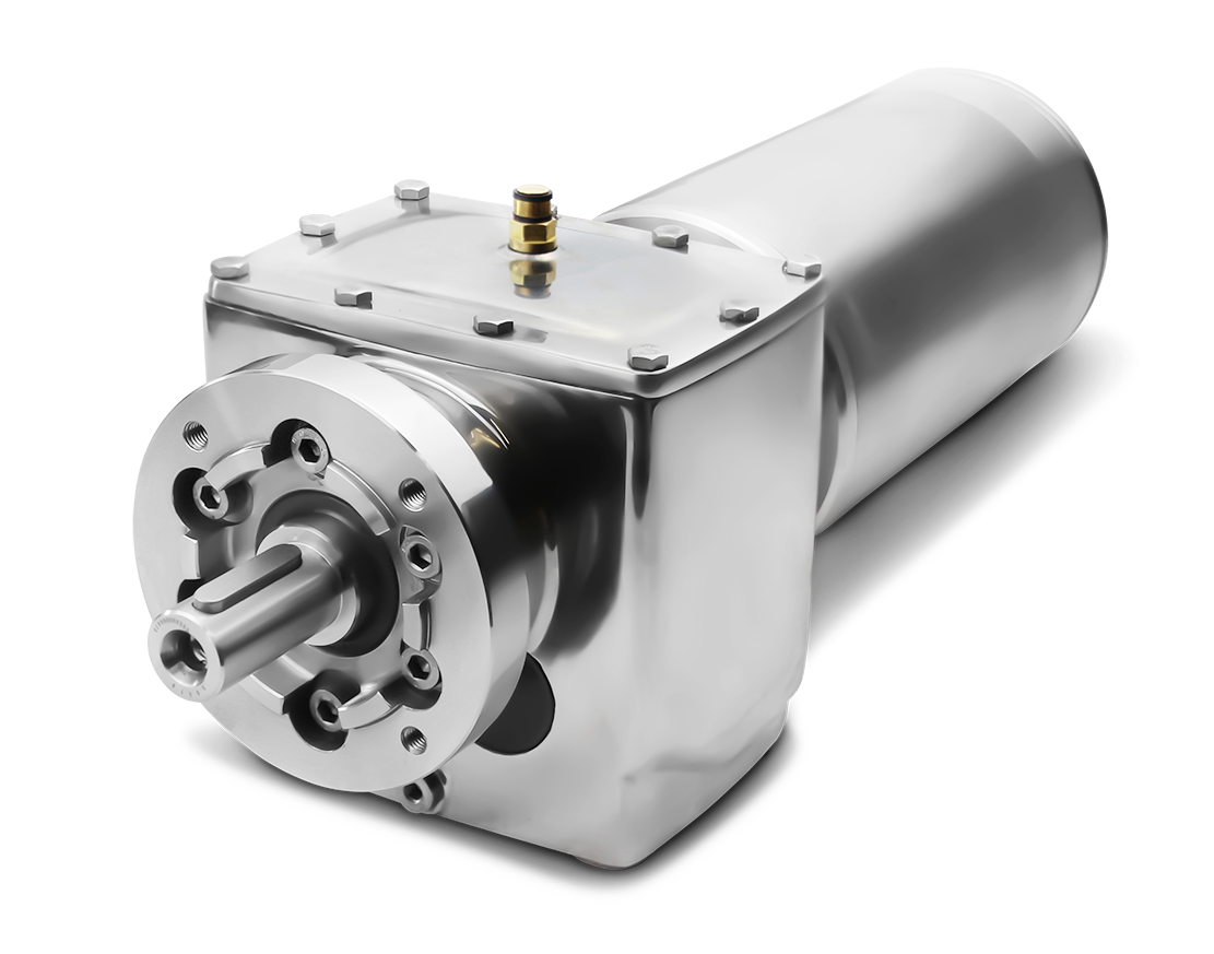 ESRF67-90S-4-1,1 kW-60 rpm ruostumattomasta teräksestä valmistettu spiraalivaihteinen moottori ESRF67-90S-4-1,1 kW-60 rpm