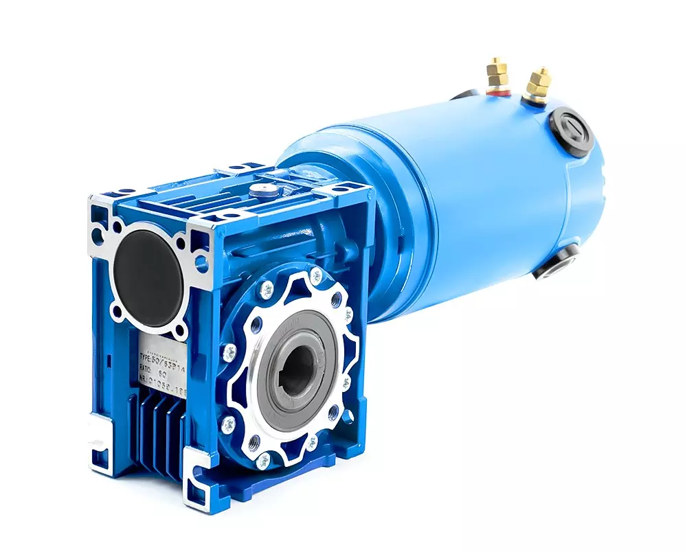 CMRV040 DC350-2, 24V, 0,50 kW, 100 rpm, IP40 Kierukkavaihdemoottori
