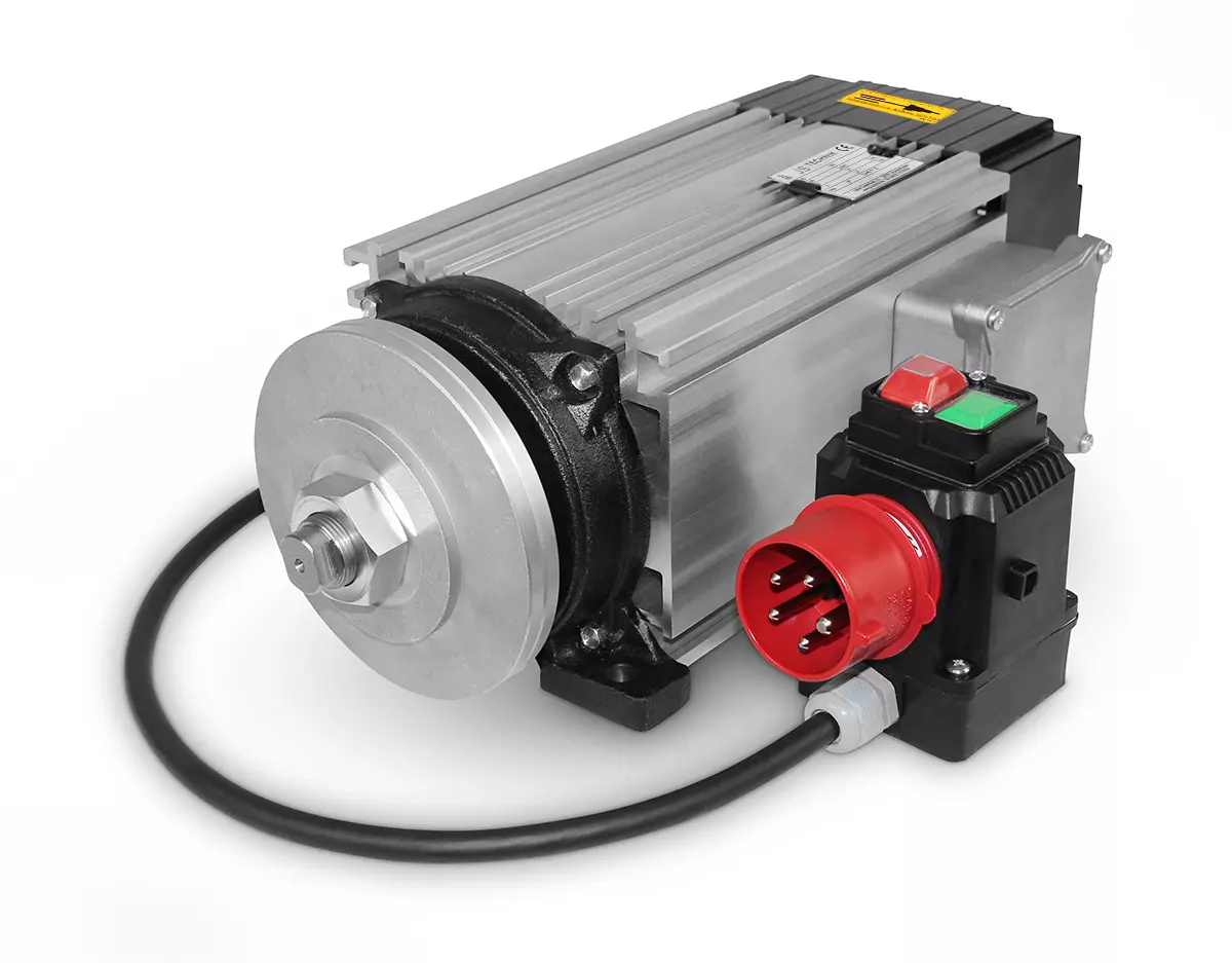 Litteä moottori D107MB6- 7,5 kW-B3 Pyörimissuunta oikealle